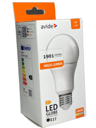 LED iarovka Avide Globe 16W E27 4000K 1901 lumen