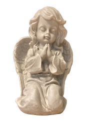 Nhrobn dekorcia anjel kaiaci s krdlami so zopnutmi rukami