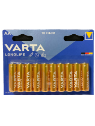 Varta Longlife AA 10ks alkaline