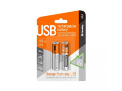 ColorWay nabjaten batrie AAA micro USB 400mAh 1.5V - 2ks (CW-UBAAA-01)