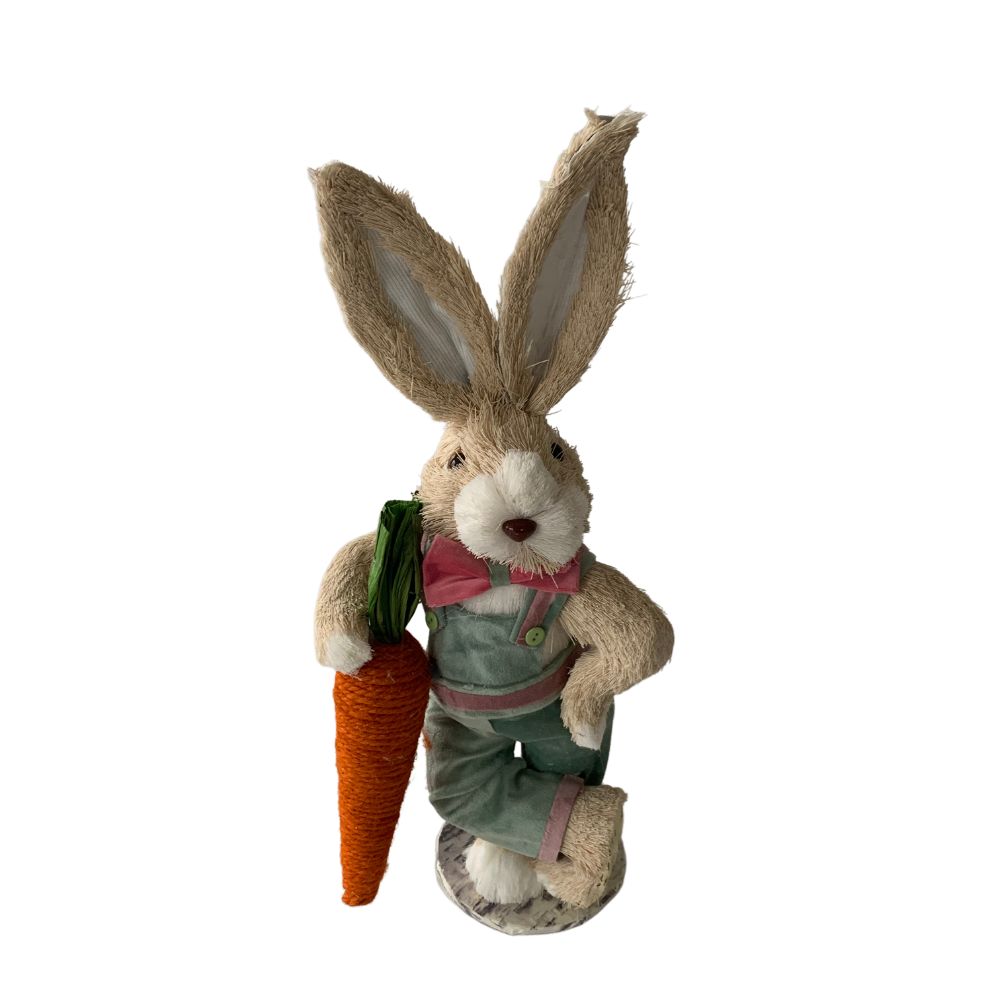 Vekonon dekorcia zajac s mrkvou